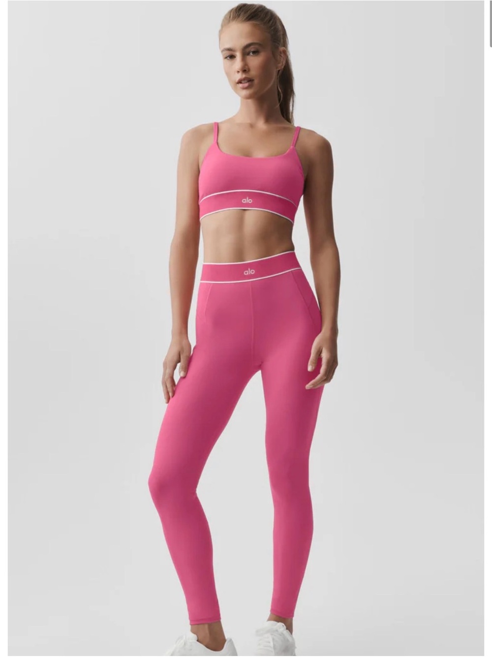 BEST SELLER Alo yoga Alo Softsculpt high waist amp it up legging paradise pink